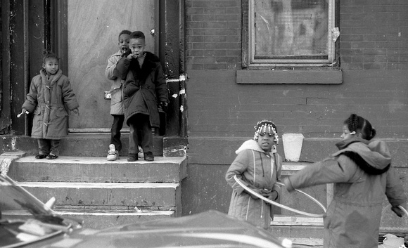 North Philly children at play.