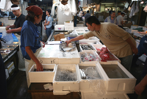 Tsukiji fish Market